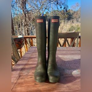 Green Hunter Boots
